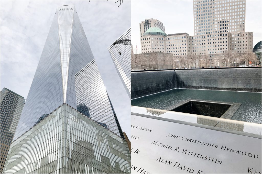 One world trade center and 9/11 memorial