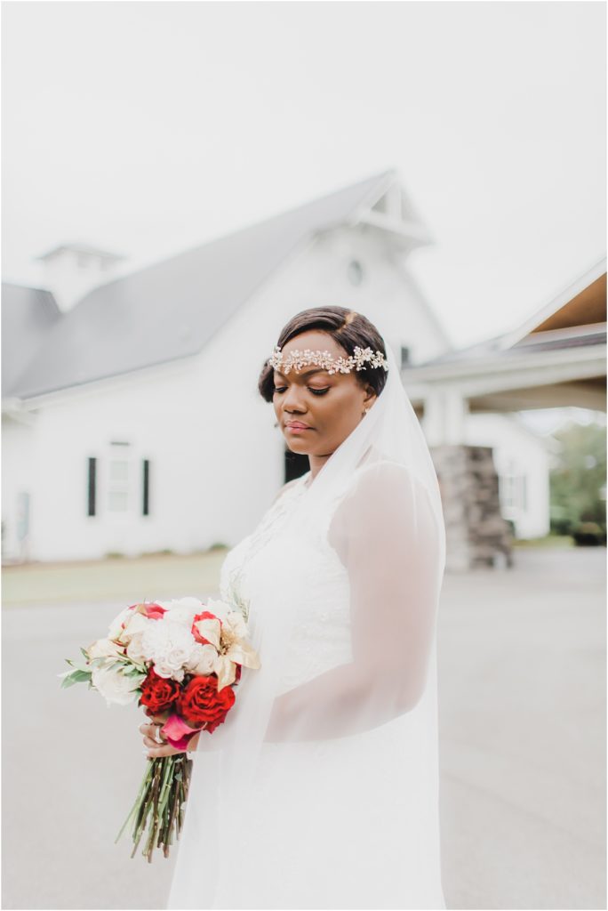 Ebony + Bendrick | Alyssa Joyce Photography | NC Wedding Photographers | Th Carolina Barn