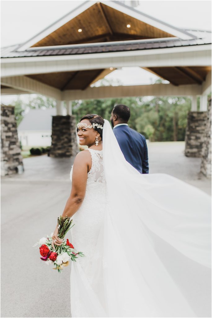 Bridal Portraits Alyssa Joyce Photography | NC Wedding Photographers | The Carolina Barn