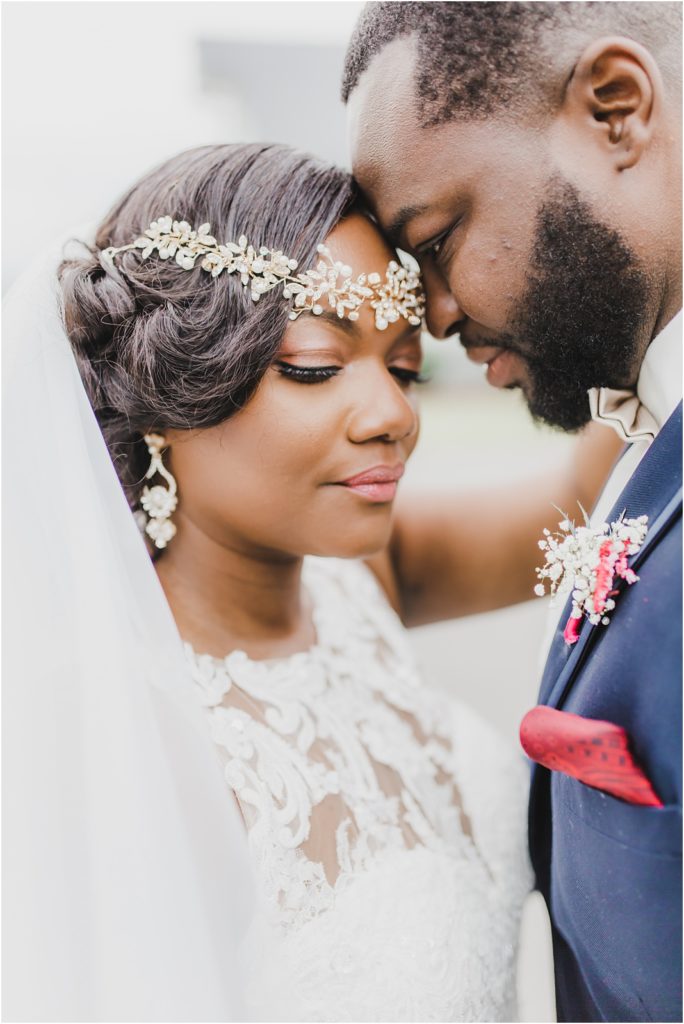 Bride and Groom Portraits | Alyssa Joyce Photography | NC Wedding Photographers