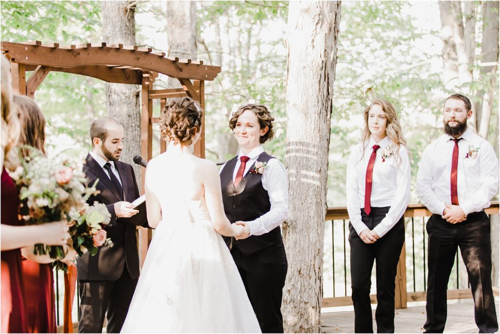 Outdoor Wedding | Alyssa Joyce Photography | NC Based Wedding Photographer