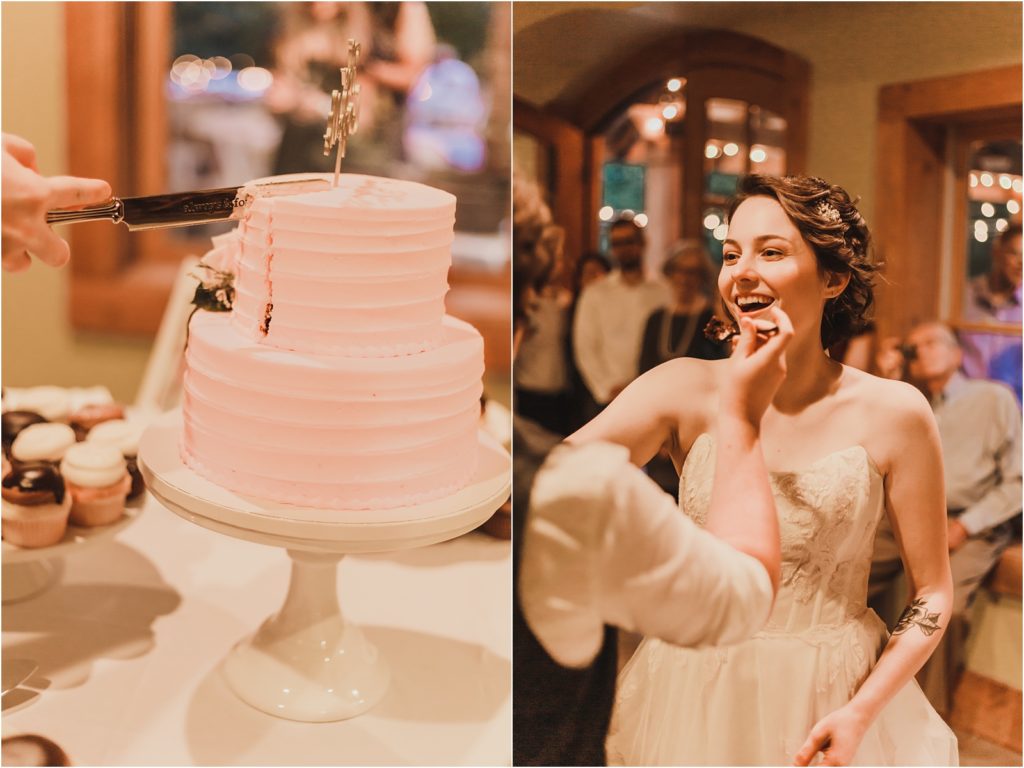 Cutting the cake | Alyssa Joyce Photography | 