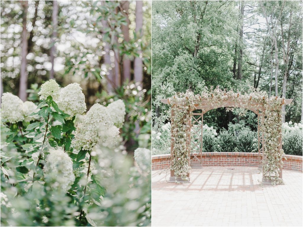 Wedding Arch in Chapel Hill NC
