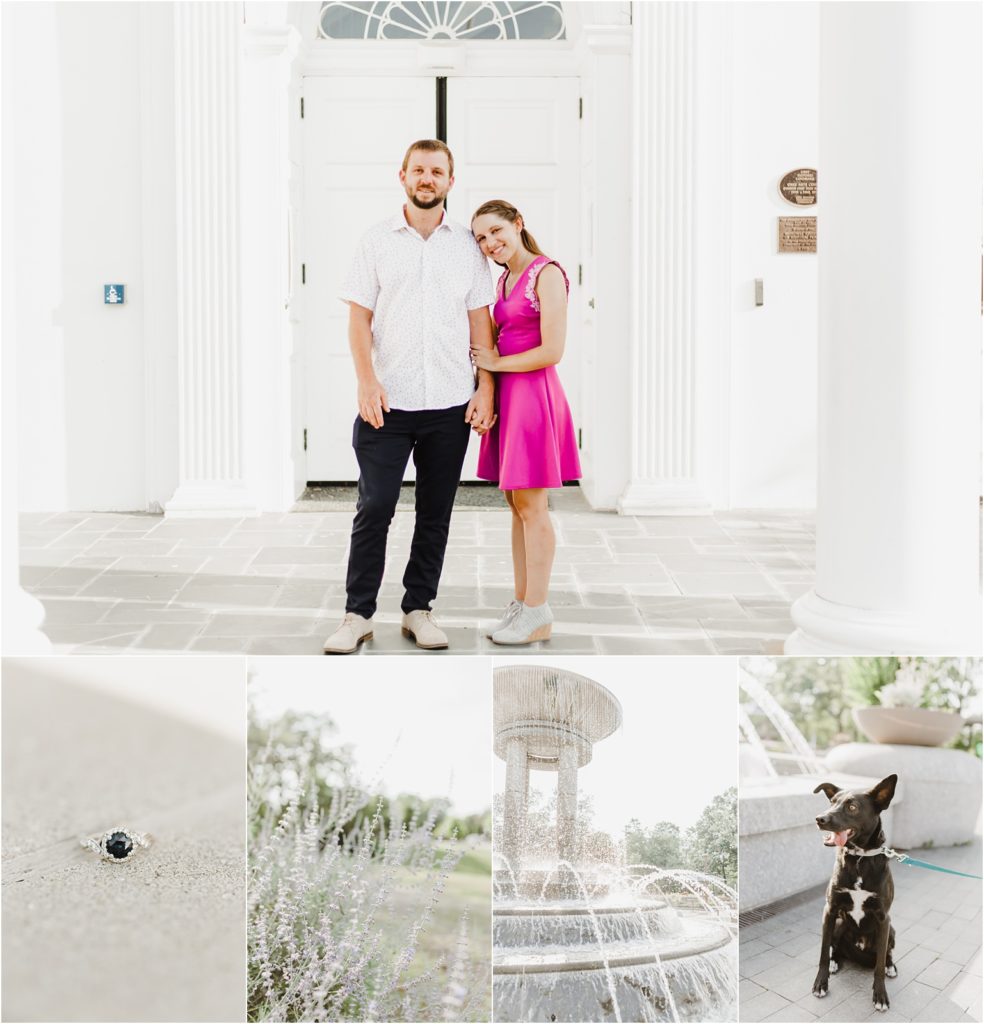 Downtown Cary NC Engagement Photography Session
